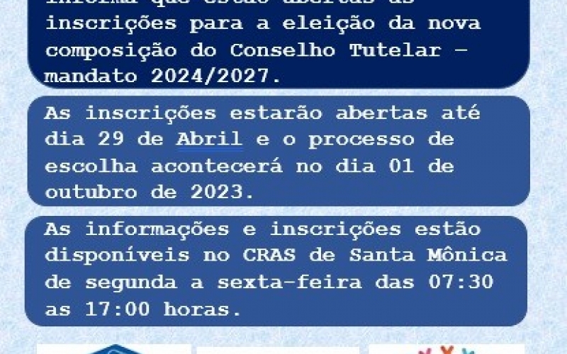 Eleição de Membros de Conselheiro Tutelar de Santa Mônica